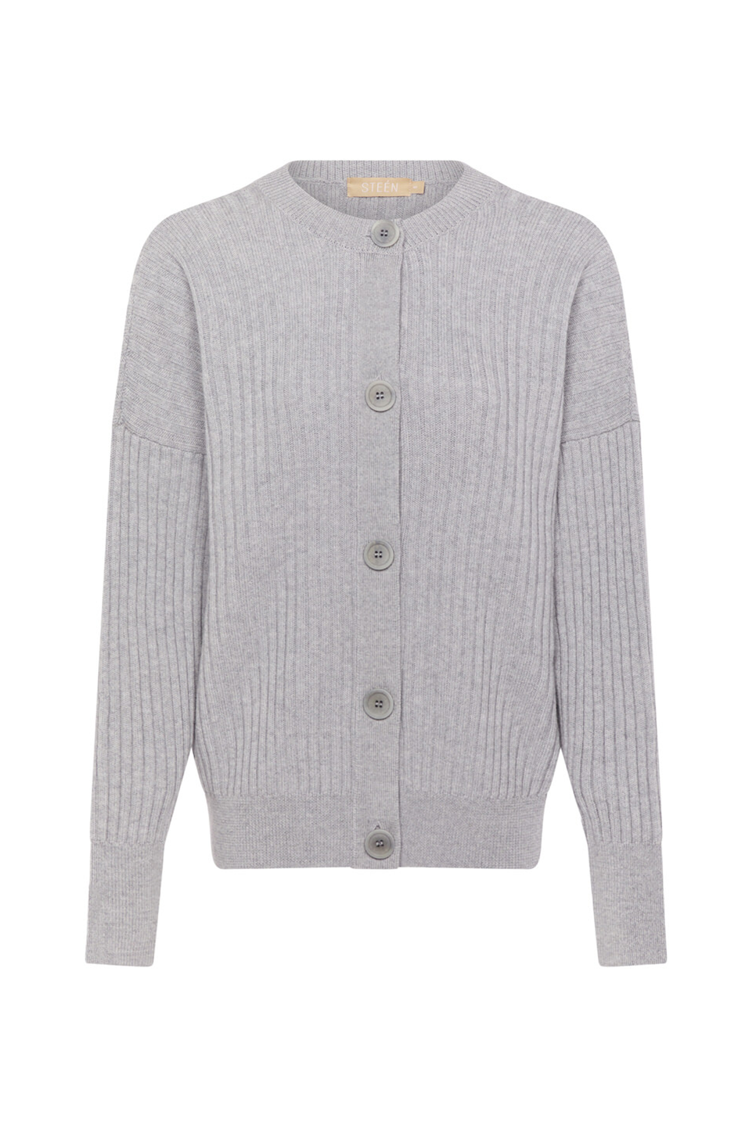 Copenhagen Cashwool Cardigan (Light Grey)