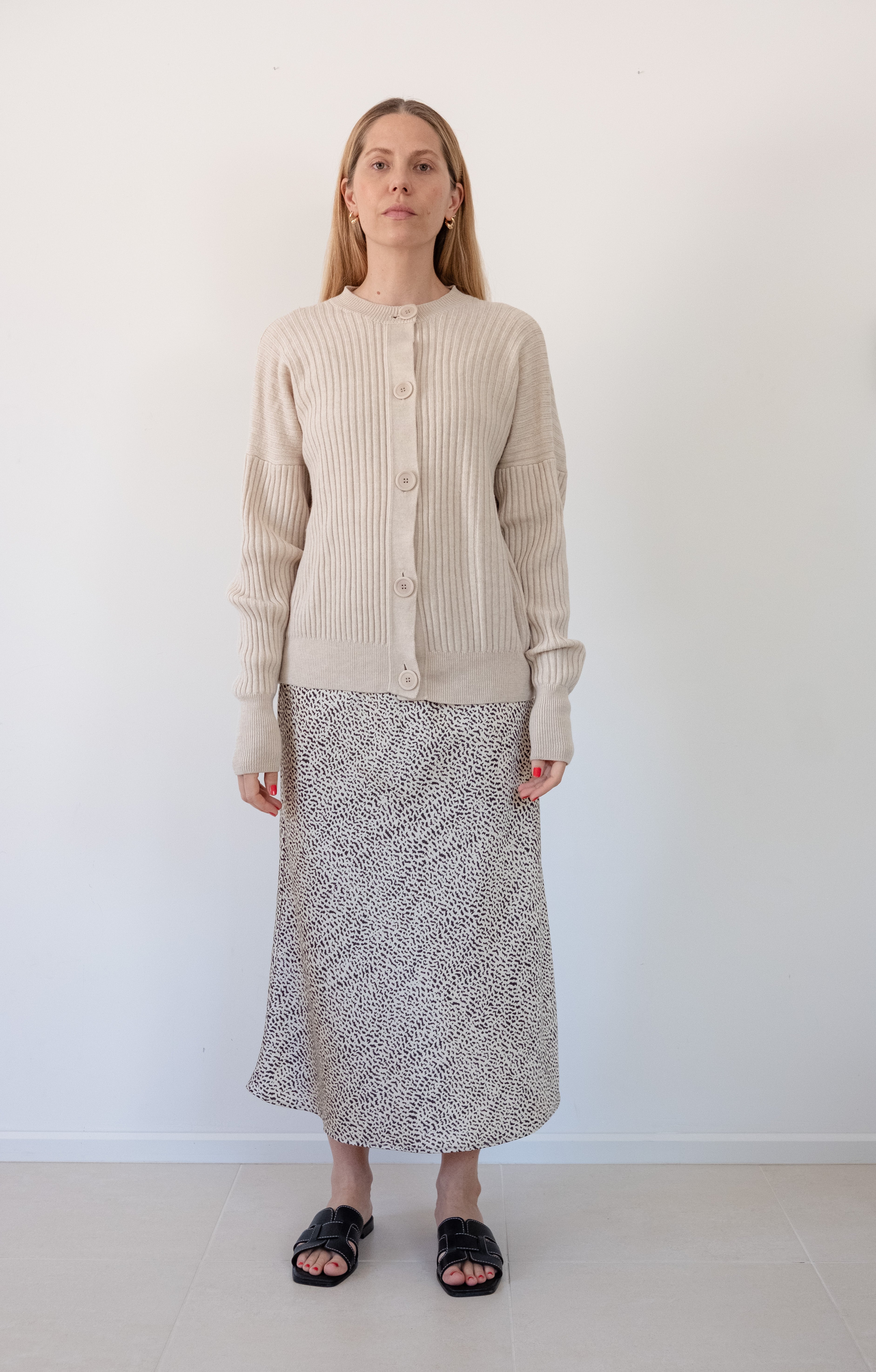 Copenhagen Cashwool Cardigan (Cream)