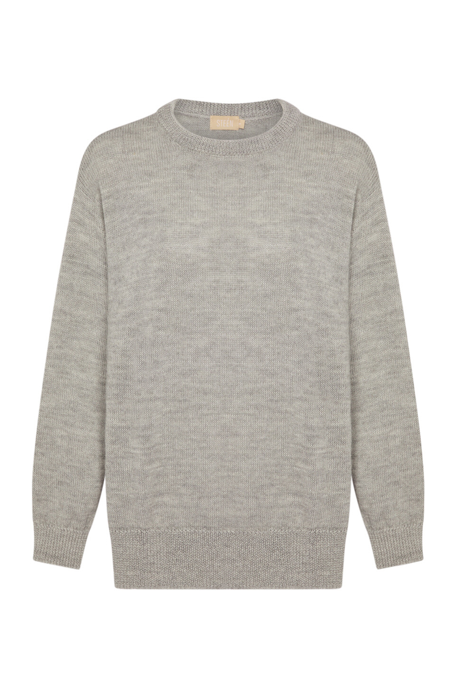 Stockholm Baby Alpaca Wool Jumper (Light Grey)