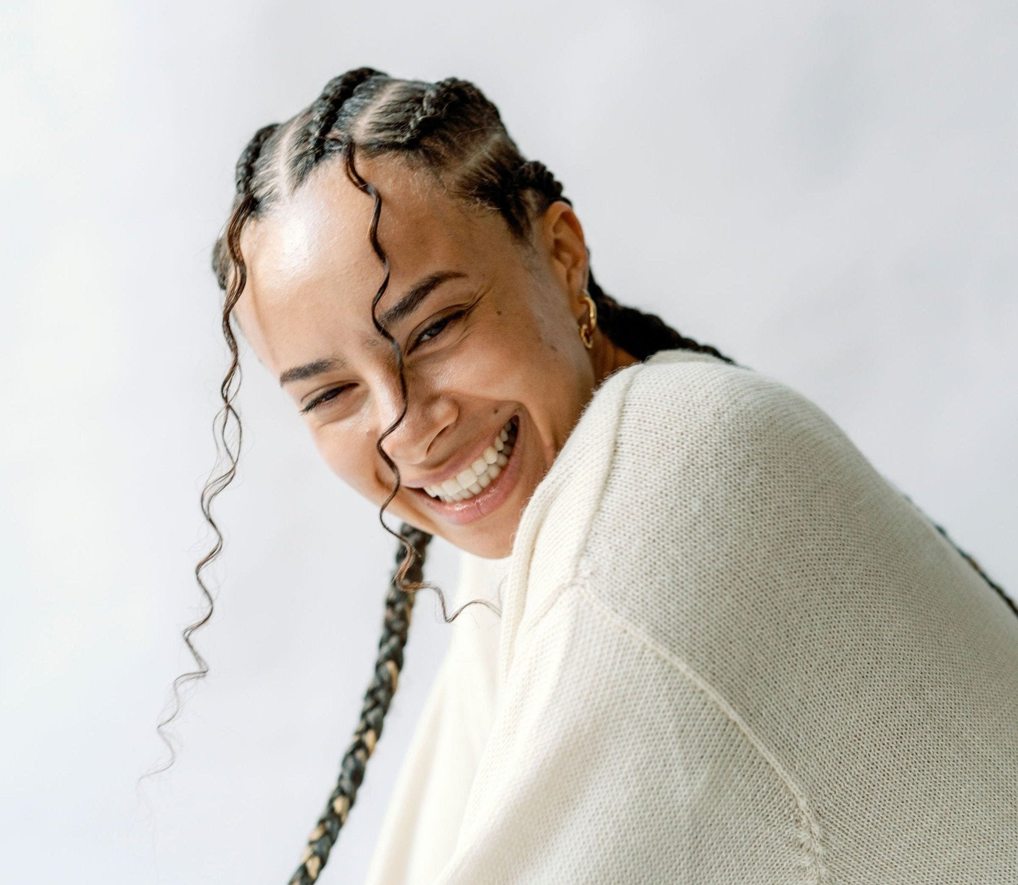 Stockholm Baby Alpaca Wool Jumper (Cream)