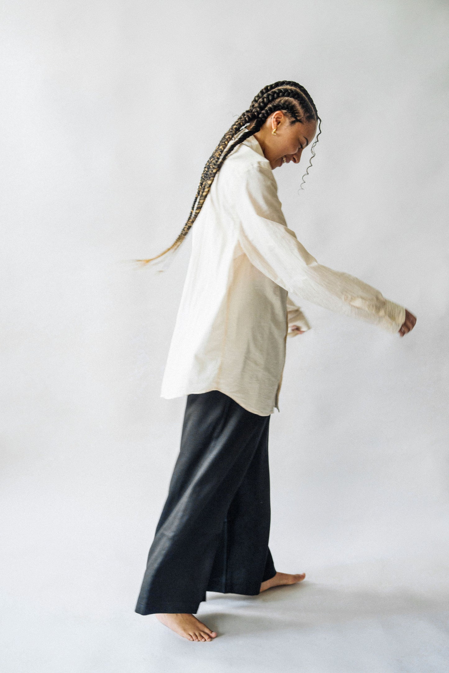 Madrid Wide Leg Tencel Trousers
