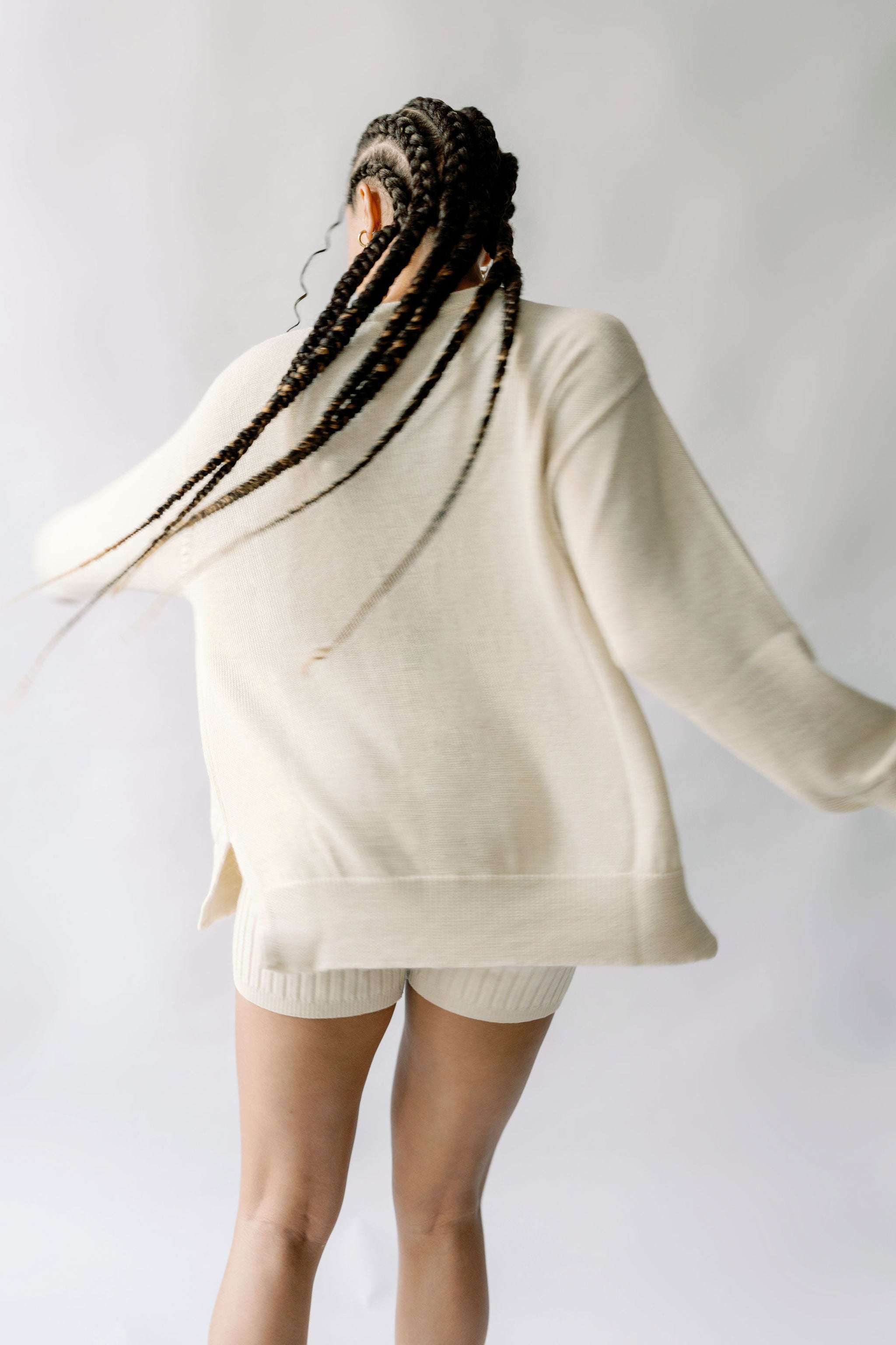Stockholm Baby Alpaca Wool Jumper (Cream)